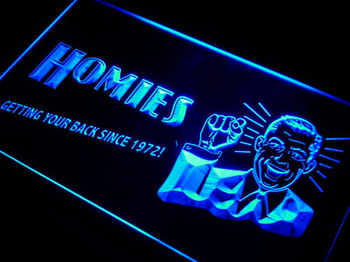 Homies Getting your back Neon Light Sign